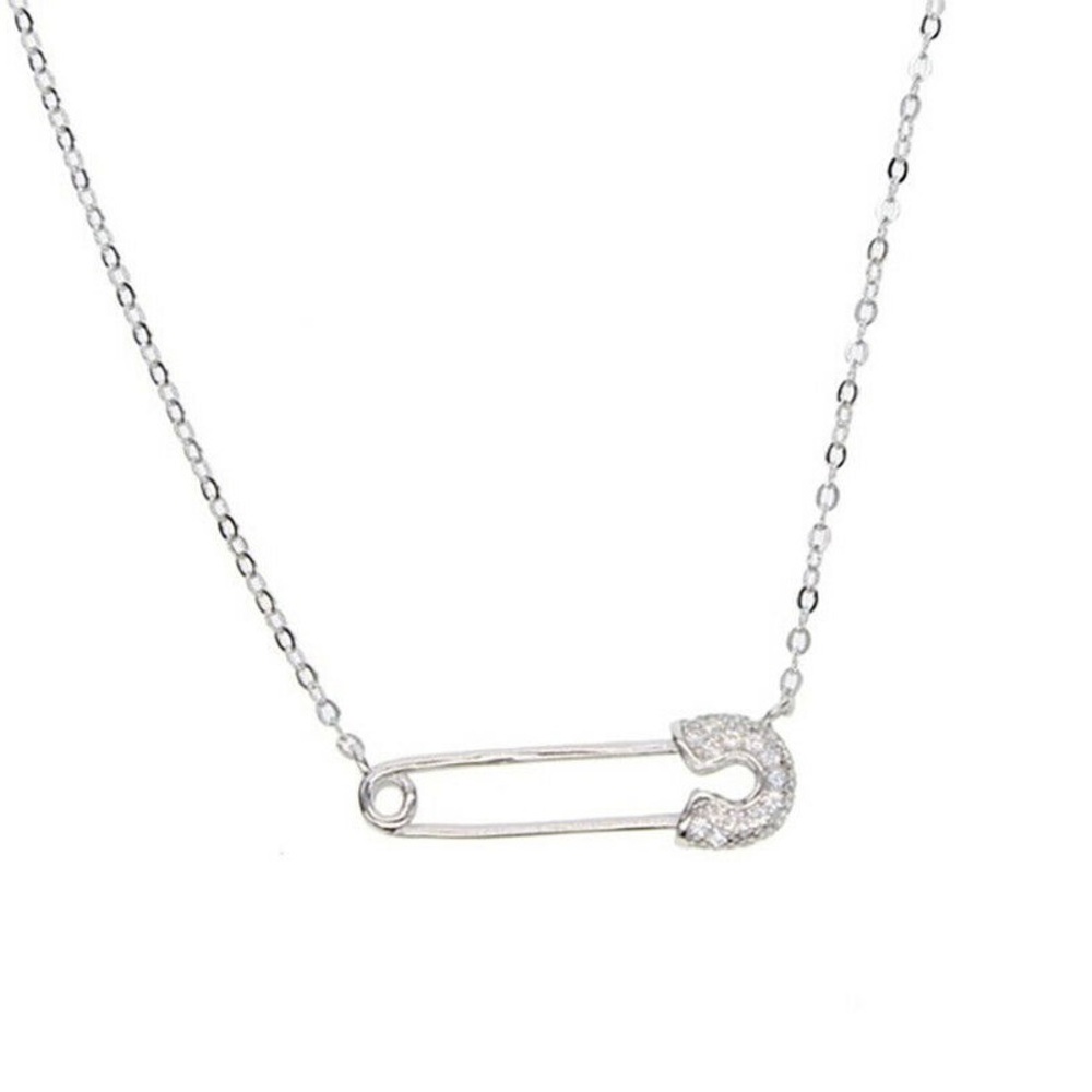 Melinda Maria - Safety Pin Necklace